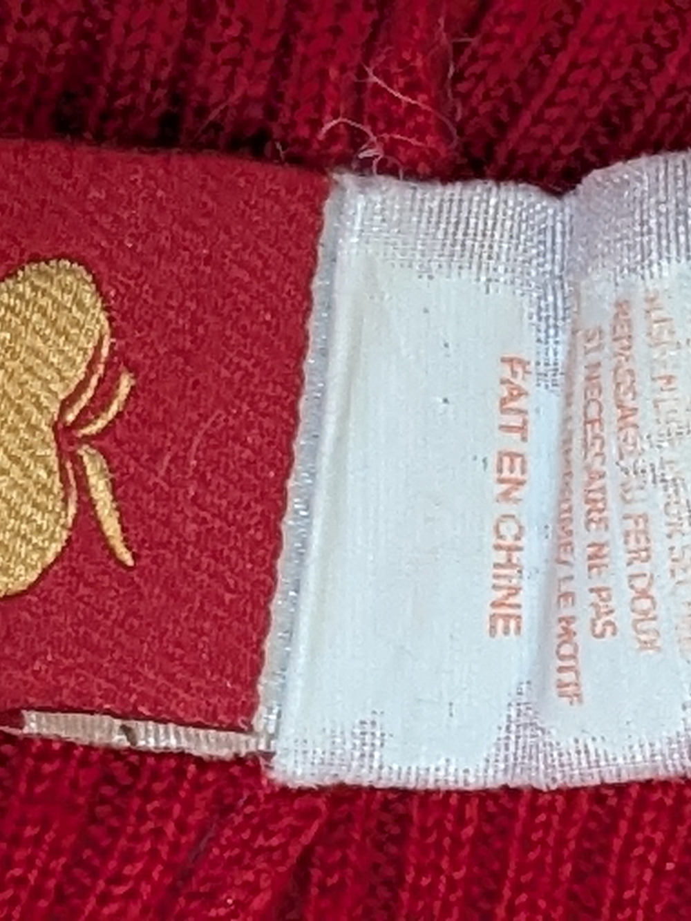 Apple Bottoms Red Hooded Rhinestone Logo Sweater - Picture 13 of 16
